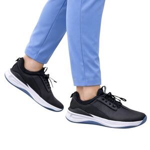 Clove Sneakers Black Blue Classic Healthcare Nurse Shoes Comfy Work